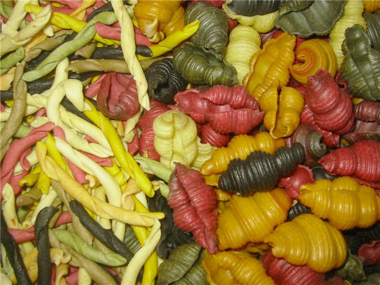 Picture- Colored Pasta Italiana