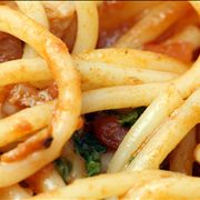 Spaghetti Pasta and Tomato Sauce